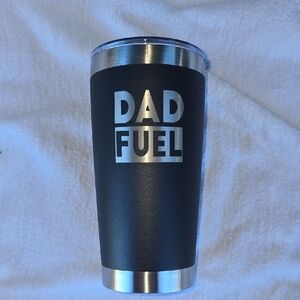 Sassy Cup Dad Fuel Navy Blue 20oz Tumbler